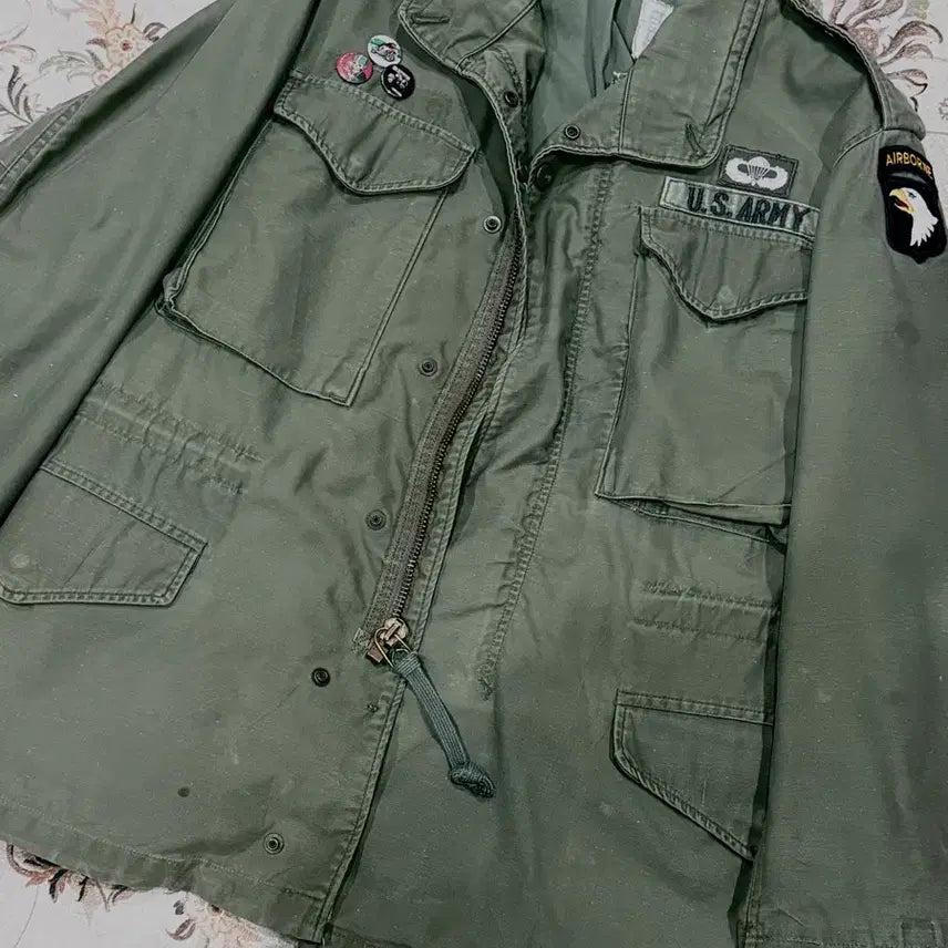[BUNJANG] Alpha Industries M-65 Field Jacket 3rd Gen (1974) / (OG)M-65자켓 3세대 74년 알파