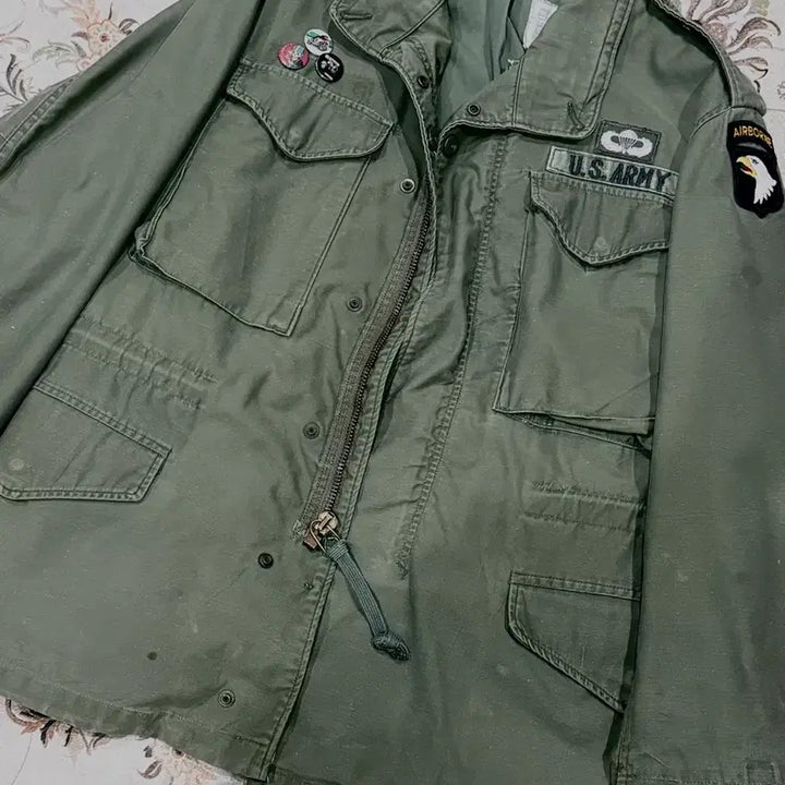 [BUNJANG] Alpha Industries M-65 Field Jacket 3rd Gen (1974) / (OG)M-65자켓 3세대 74년 알파