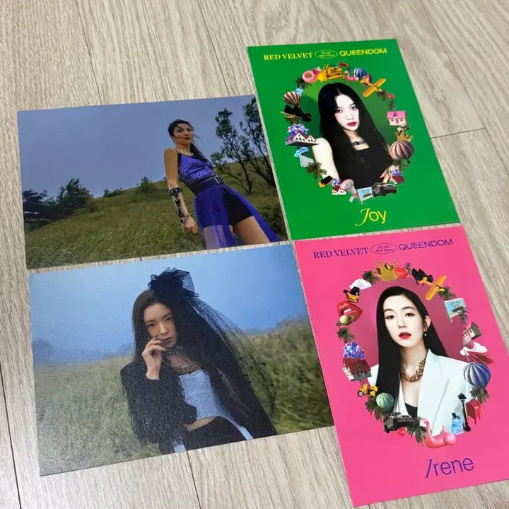 [BUNJANG] Red Velvet Queendom Postcard Set Joy Irene / 레드벨벳 퀸덤 엽서 조이 아이린 일괄