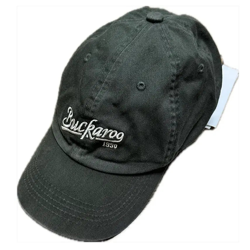 [BUNJANG] Buccheru Embroidered Logo Vintage Khaki Cap / [새상품] 버커루모자