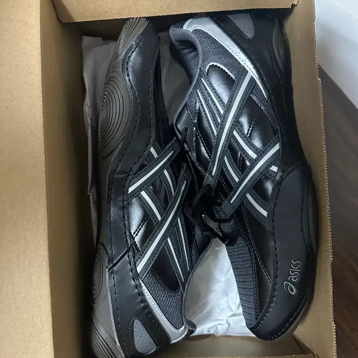 [BUNJANG] Asics Hypersink Graphite Grey Black 270 / 아식스 하이퍼싱크 그래파이트 그레이 블랙 270