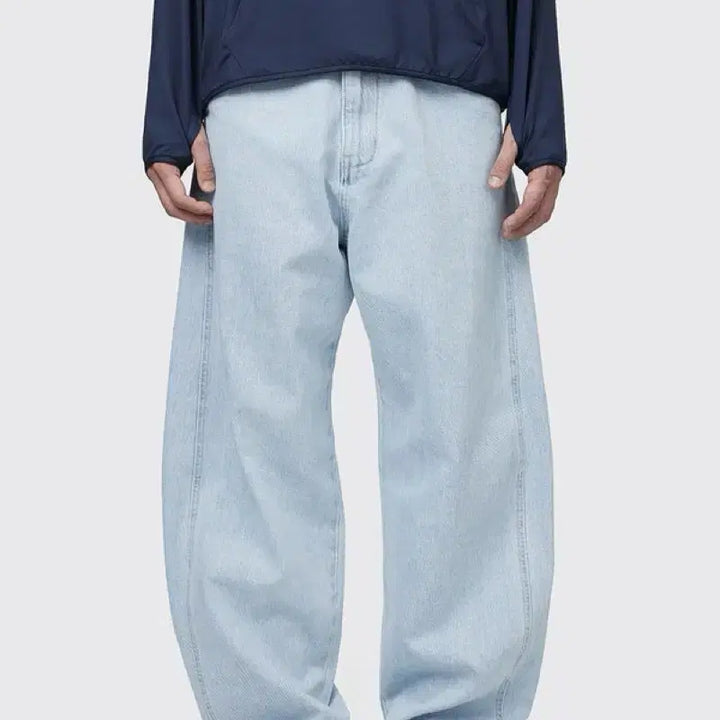 [BUNJANG] Haechi Room Curved Denim Pants Size 3 / 해칭룸 커브드데님 3사이즈