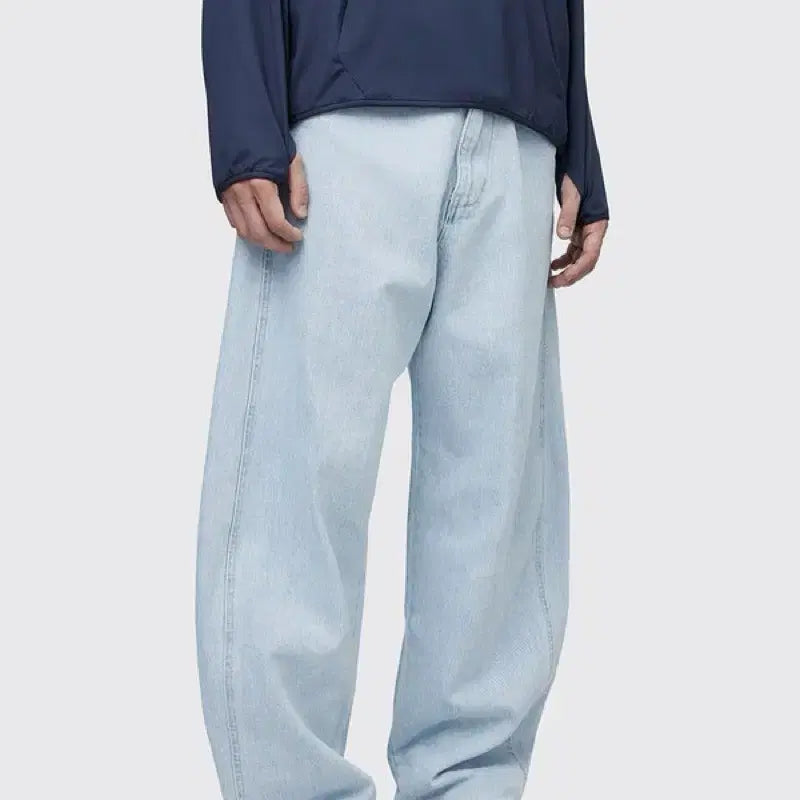 [BUNJANG] Haechi Room Curved Denim Pants Size 3 / 해칭룸 커브드데님 3사이즈
