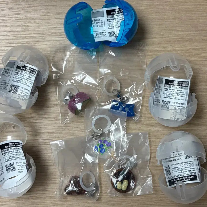 [BUNJANG] Bandai Japan Spring Summer Autumn Markers 5pc Set (Sealed) / 반다이 일본 봄 여름 가을 메지루시 5종 세트 미개봉 벚꽃떡 잉어 부채