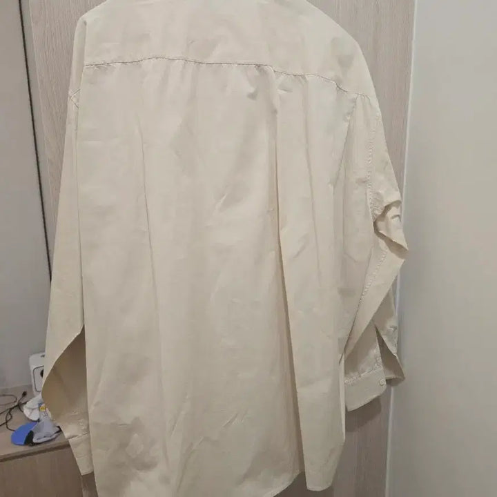 [BUNJANG] LEMAIRE Cotton Poplin Twisted Shirt Cream 48 / 르메르 코튼포플린 트위스티드 셔츠 크림 48