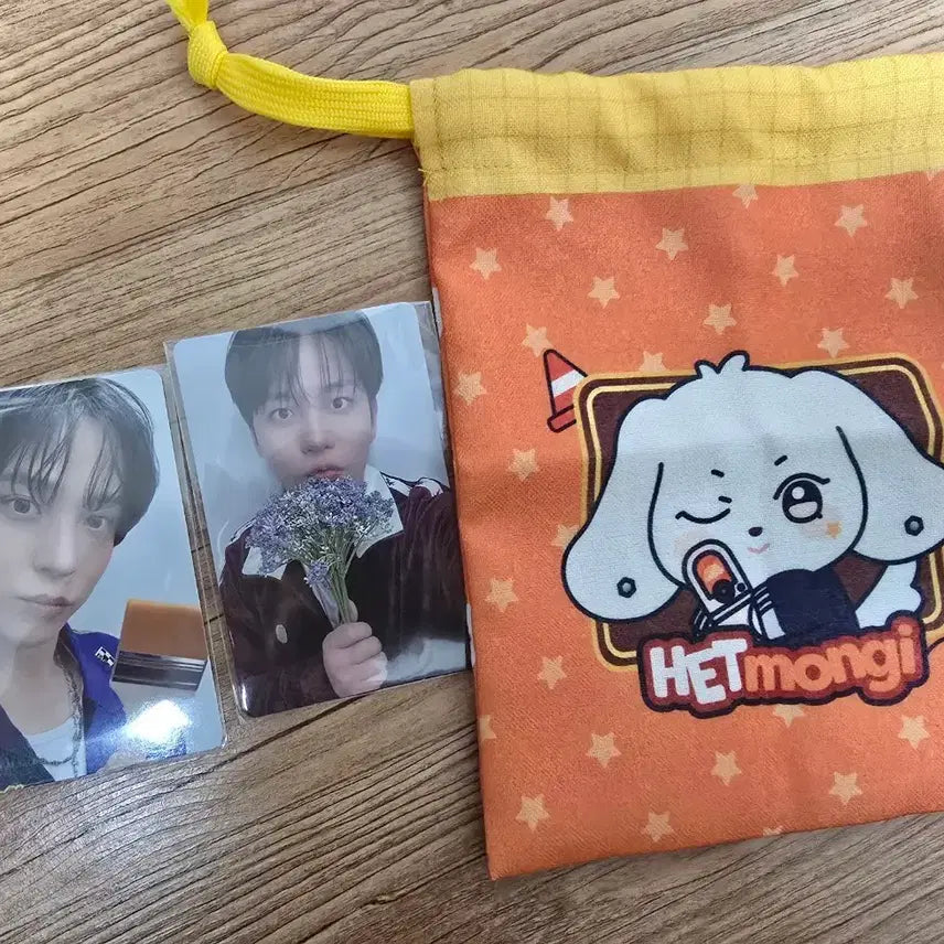 [SOLD OUT] 에이티즈 애니티즈 팝업 5만원 10만원특전 윤호 종호 여상파우치 양도