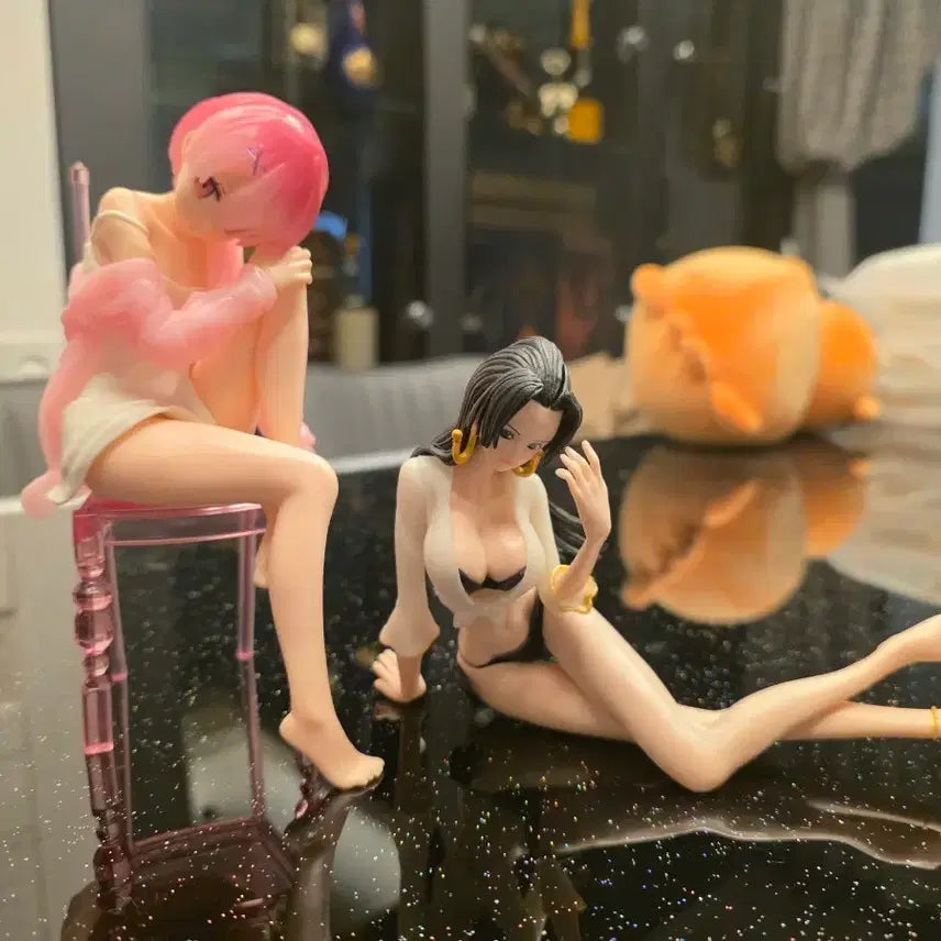 [BUNJANG] Rem &amp; Boa Hancock Figure Set / 렘 &amp; 보아 핸콕 피규어 세트