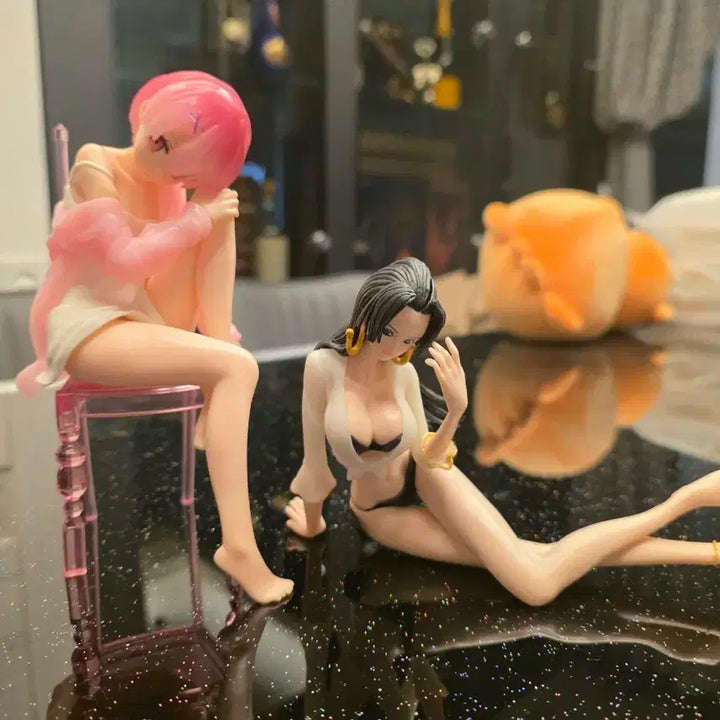 [BUNJANG] Rem &amp; Boa Hancock Figure Set / 렘 &amp; 보아 핸콕 피규어 세트