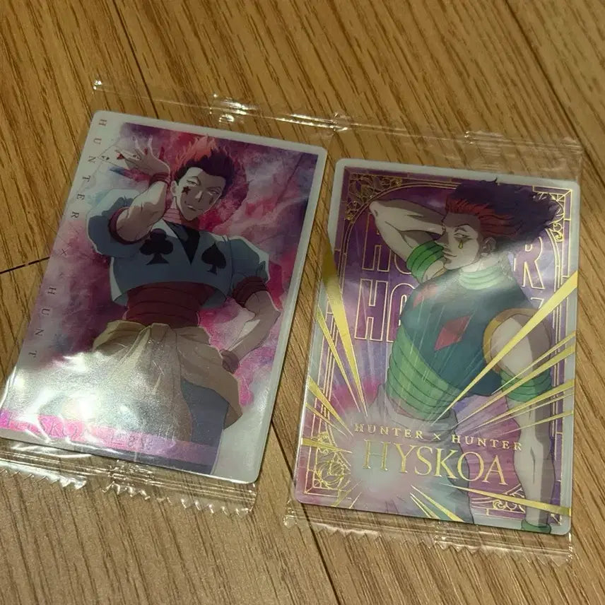 [BUNJANG] Hunter x Hunter Hisoka Rare Wafer Card Bundle Set / 헌터헌터 히소카 레어 웨하스 일괄 카드