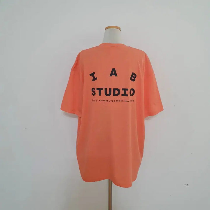 [BUNJANG] IAPP STUDIO Orange T-Shirt XXL / No.26050618 아이앱스튜디오 오렌지 반팔 티셔츠