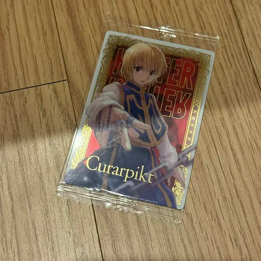 [BUNJANG] Hunter x Hunter Kurapika Wafer Card Rare / 헌터헌터 크라피카 웨하스 카드 레어