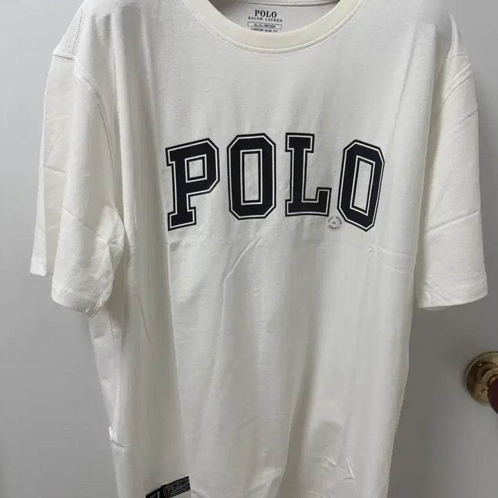 [BUNJANG] Polo Ralph Lauren White Custom Fit T-Shirt, Oversized XL, New / 폴로 화이트 커스텀 반팔티 오버핏 XL 새상품