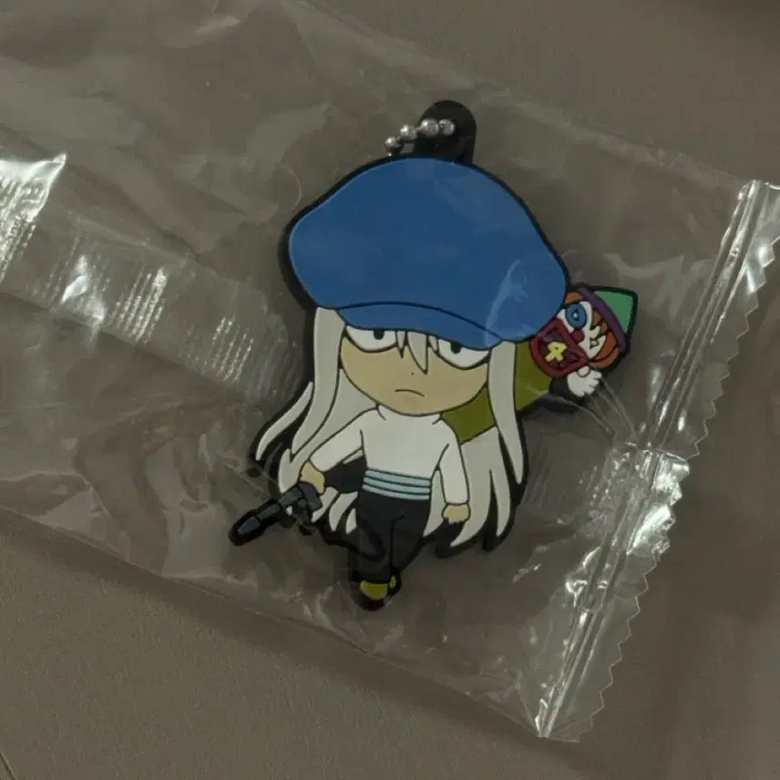 [BUNJANG] Hunter x Hunter Kite Rubber Strap Keychain (Sealed) / 미개봉 헌터헌터 카이토 러버스트랩 키링