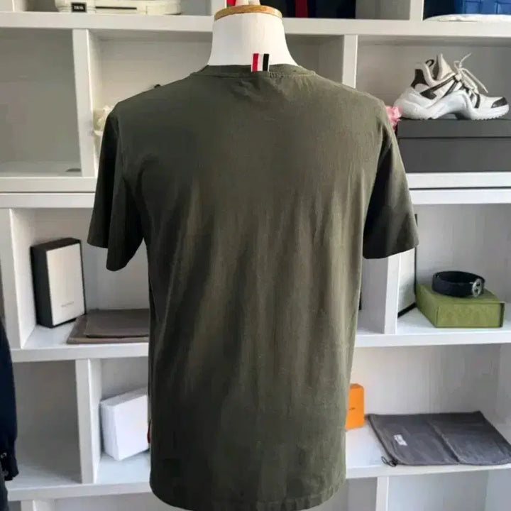 [BUNJANG] Thom Browne Tri-Color Stripe Short Sleeve T-Shirt / 톰브라운 삼선 반팔 100% 정품