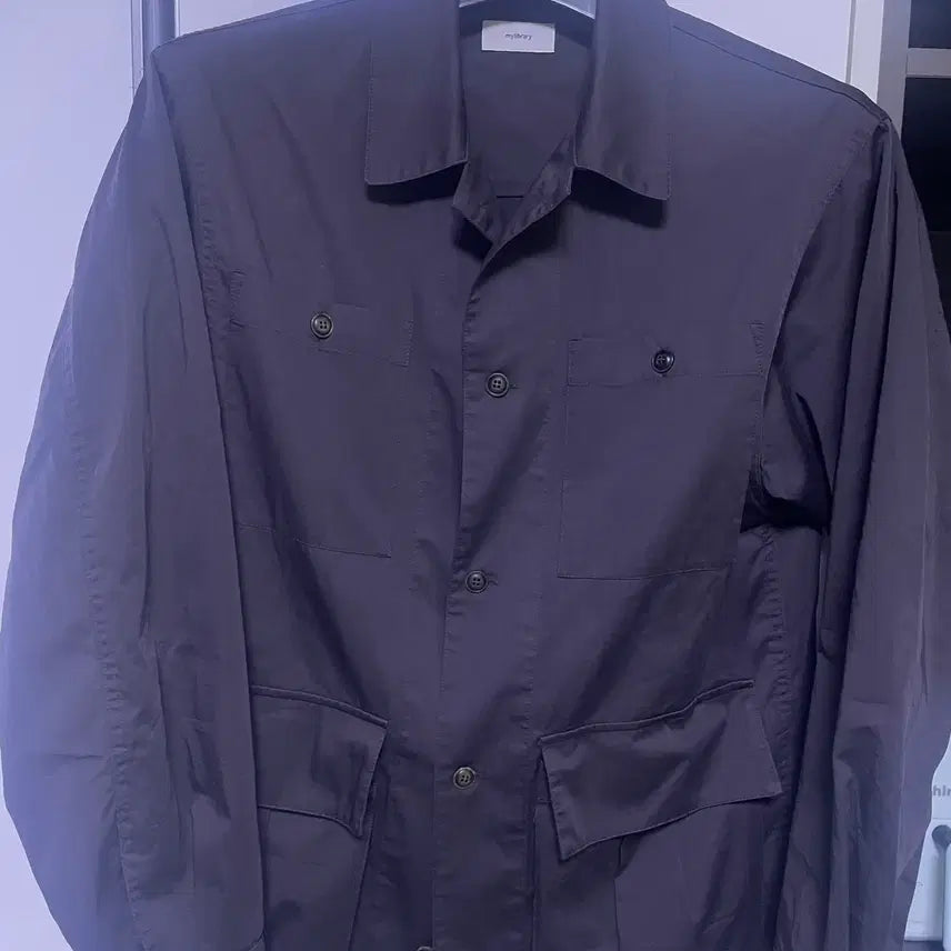 [BUNJANG] My Library 311 Collector Shirt Jacket - Anthracite / [S]마이라이브러리 311 Collector Shirt Jacket