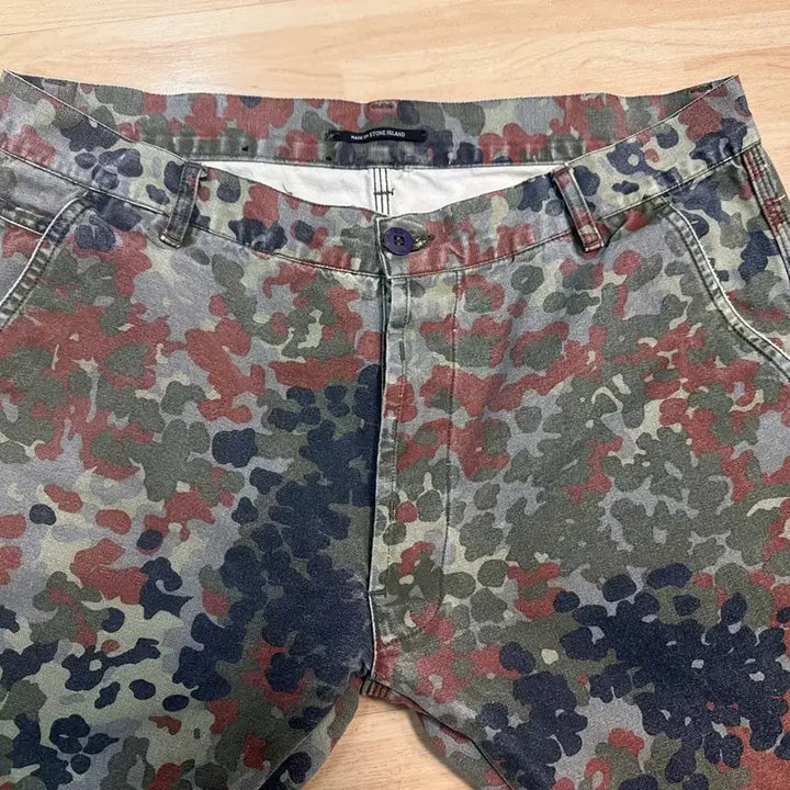 [BUNJANG] Stone Island Flecktarn Military Camo Pants / 스톤아일랜드 플렉탄 밀리터리카모 팬츠