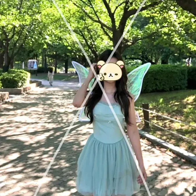 [BUNJANG] Tinkerbell Costume Rental for Graduation Photos / 팅커벨 요정 졸업사진 대여!!