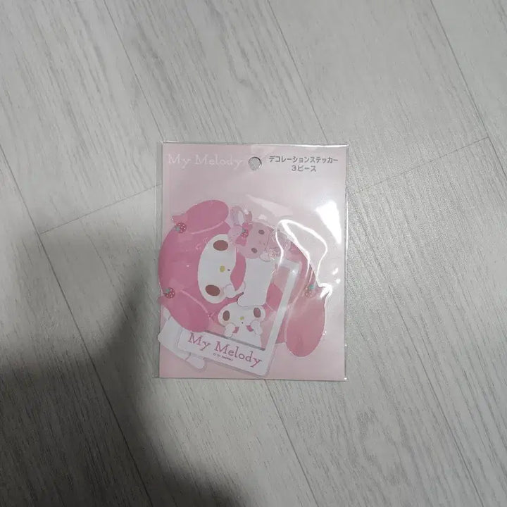 [BUNJANG] Sanrio My Melody Sticker Set (3 Sheets) / 산리오 마이멜로디 스티커 3매 세트