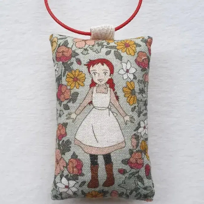 [BUNJANG] Handmade Anne of Green Gables Keychain / Bag Charm (Mint) / 핸드메이드 빨간머리앤 키링/백참(민트)_개당