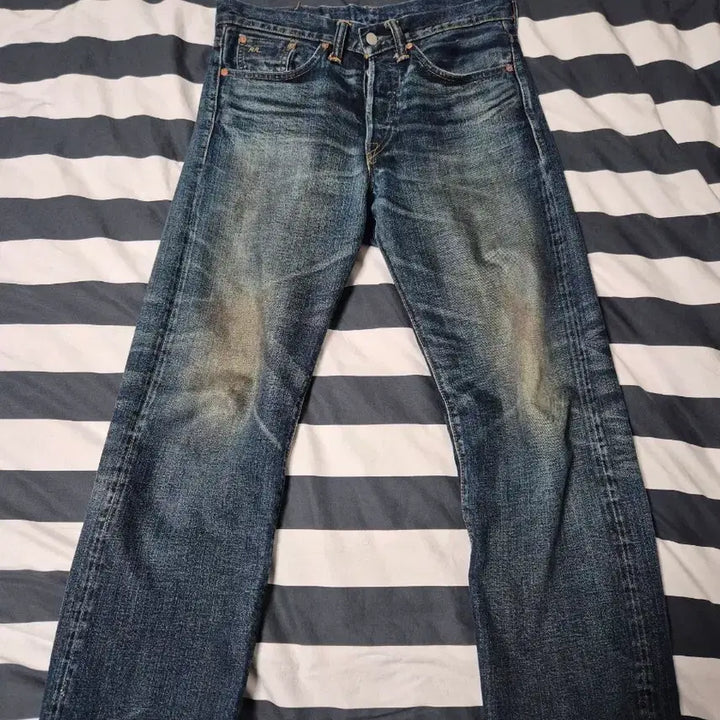 [BUNJANG] RRL Vintage 5-Pocket "Gibbins" Jeans (Size 28/30) / rrl 빈티지5포켓 기빈스 28/30 판매