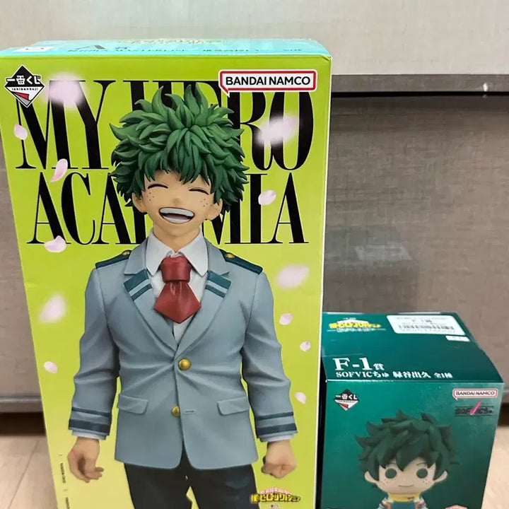 [BUNJANG] My Hero Academia School Uniform A Prize Figure + Soft Vinyl Figure / (택포10) 나의 히어로 아카데미아  교복 a상 피규어 + 소프비 피규