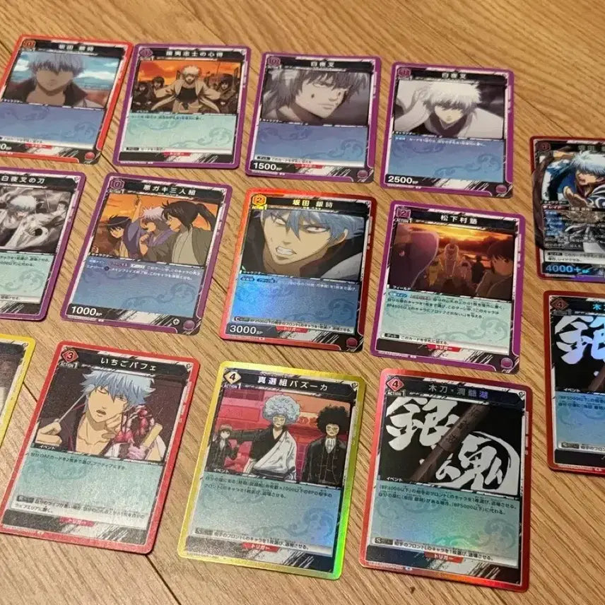 [BUNJANG] Gintama Union Card Bundle (Includes Gintoki Rare) / 은혼 유니온 카드 긴토키 레어 포함 일괄