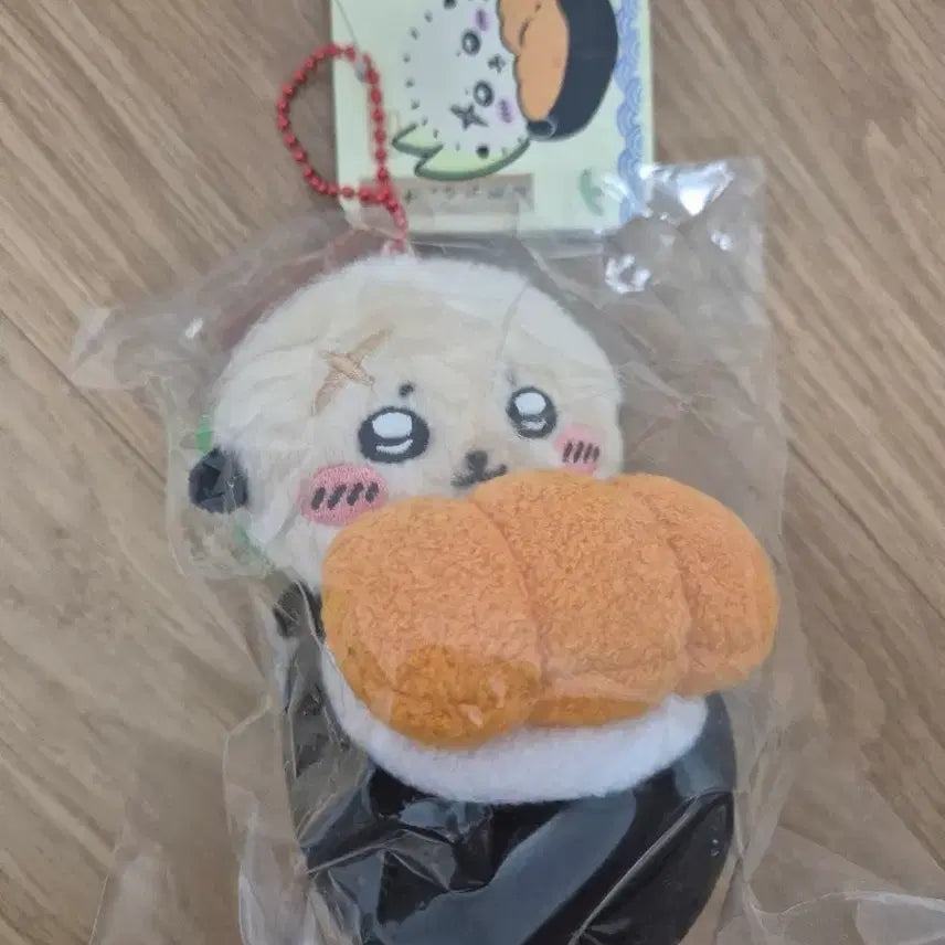 [BUNJANG] Chiikawa Rakko Sushi Uni Mascot Plush / 치이카와 랏코 초밥 스시 우니 마스코트 인형 미개봉 새제품
