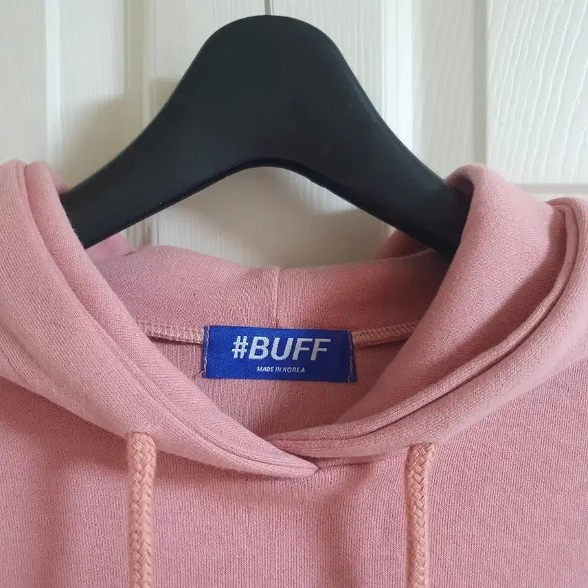 [BUNJANG] Boxy Printed Hoodie Pink / (새상품)프린트 나염 박시 후드티 핑크