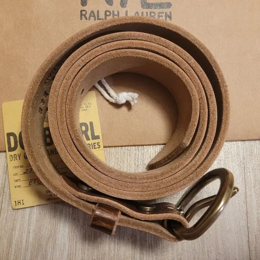 [BUNJANG] RRL Terence Tumbled Leather Belt / rrl 더블알엘 테런스 텀블드 레더벨트 34