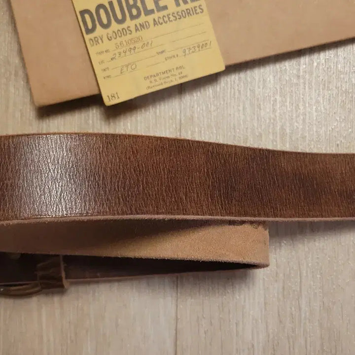[BUNJANG] RRL Terence Tumbled Leather Belt / rrl 더블알엘 테런스 텀블드 레더벨트 34