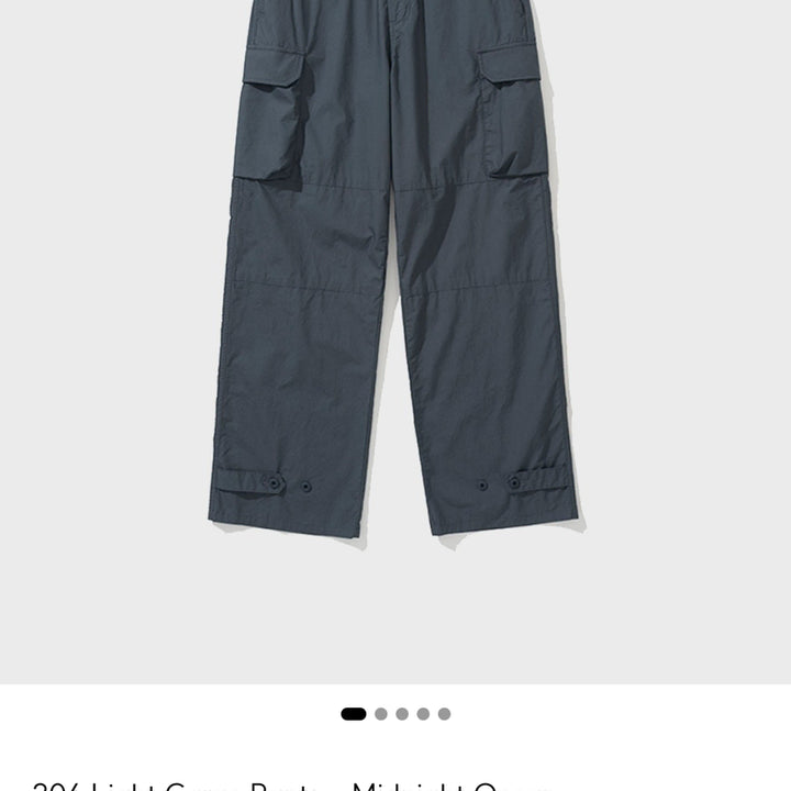 [BUNJANG] My Library 306 Light Cargo Pants / [S]마이라이브러리 306 Light Cargo Pants