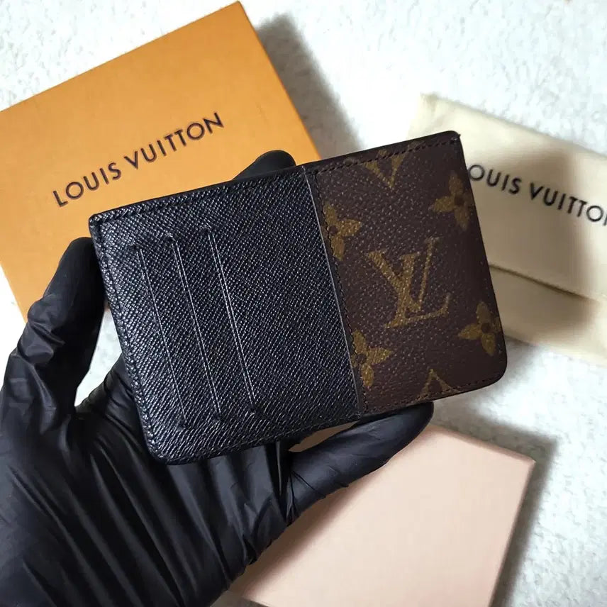 [BUNJANG] Louis Vuitton Monogram Macassar Neo Card Holder / [풀구성] 루이비통 모노그램 마카사르 네오 카드홀더 카드지갑