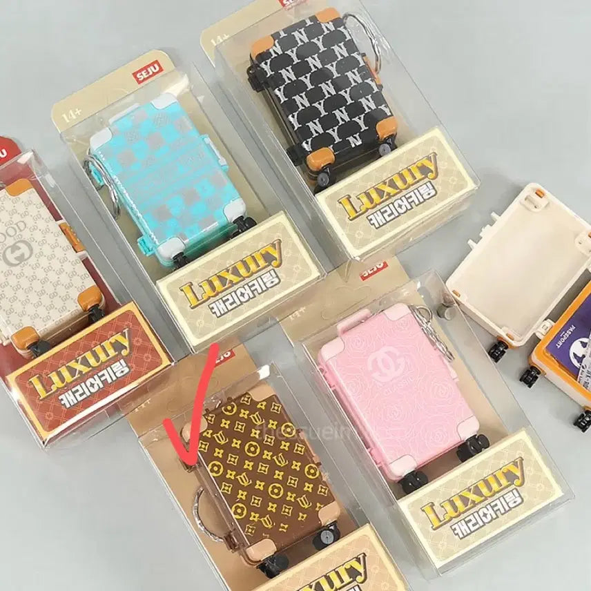 [BUNJANG] SEJU Luxury Carrier Keychain / SEJU 럭셔리 캐리어 키링