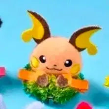 [BUNJANG] Pokémon Metamon Playground Raichu Hairpin / 메타몽놀이터 포켓몬스터 헤어핀 컬렉션-라이츄