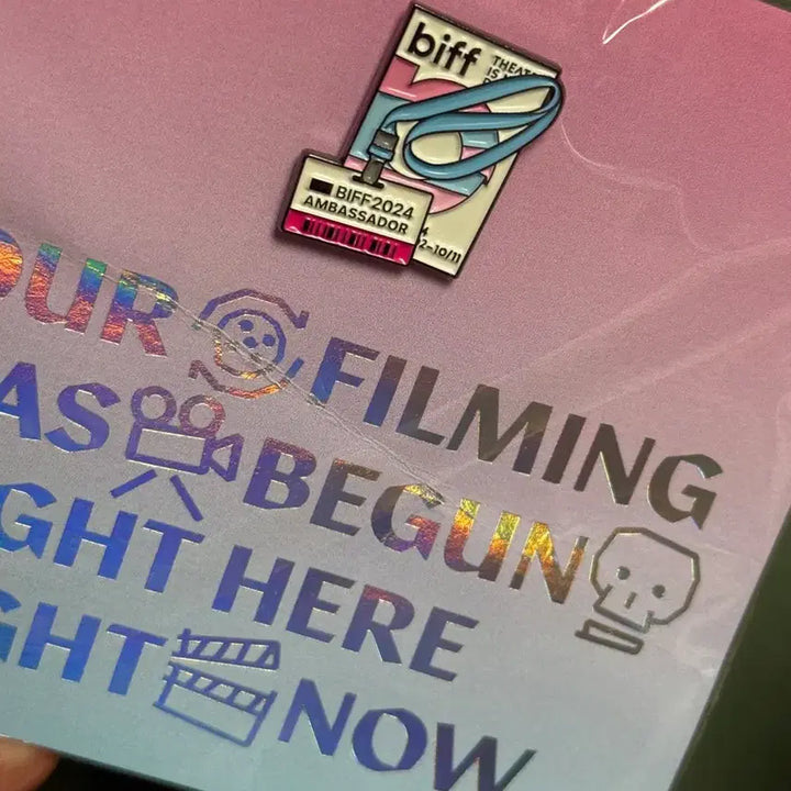 [BUNJANG] BIFF Festival Badge Bundle Set / BIFF 부국제 뱃지 일괄