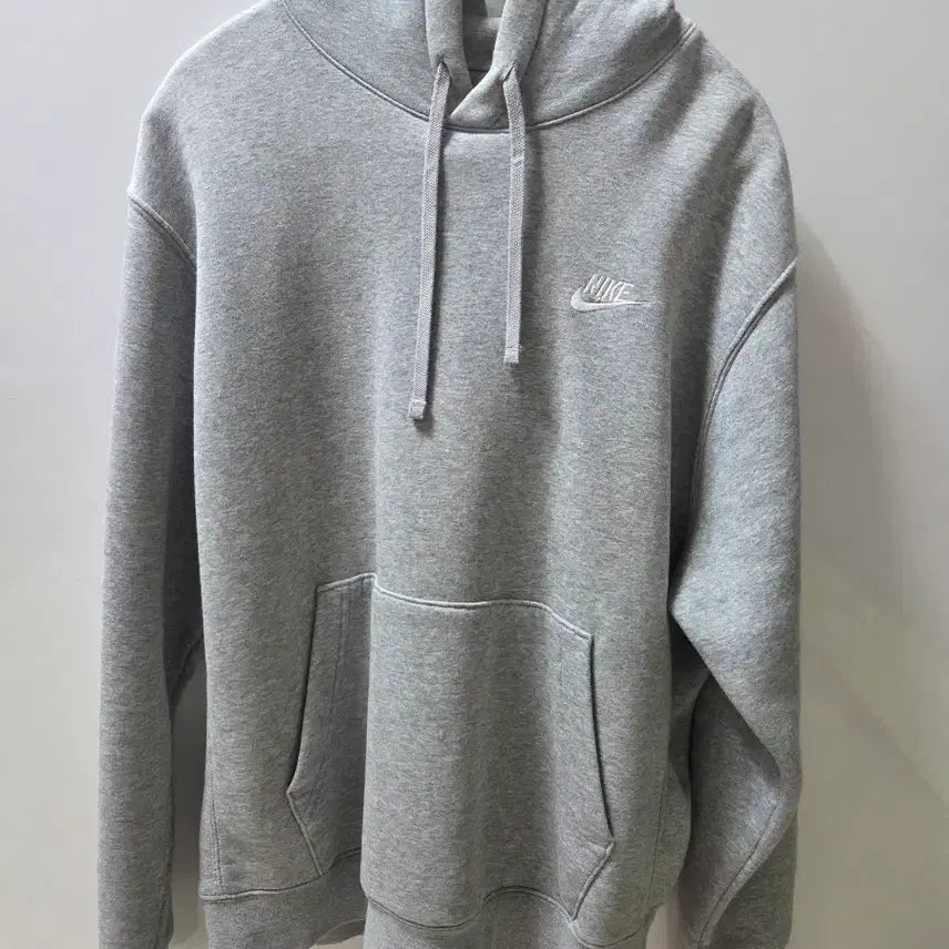 [BUNJANG] Nike Gray Fleece Hoodie Men&