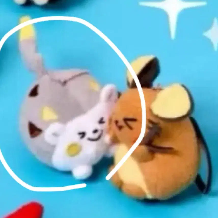 [BUNJANG] Pokemon Ditto Playground Charms Mascot Togedemaru / 포켓몬 메타몽놀이터 찰싹 마스코트 토게데마루