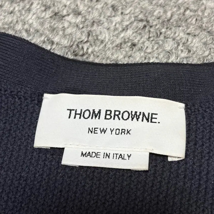 [BUNJANG] Thom Browne Open Ruffle Stitch Stripe Cardigan Size 2 / <오케이몰판,새상품급> 톰브라운 가디건 2사이즈