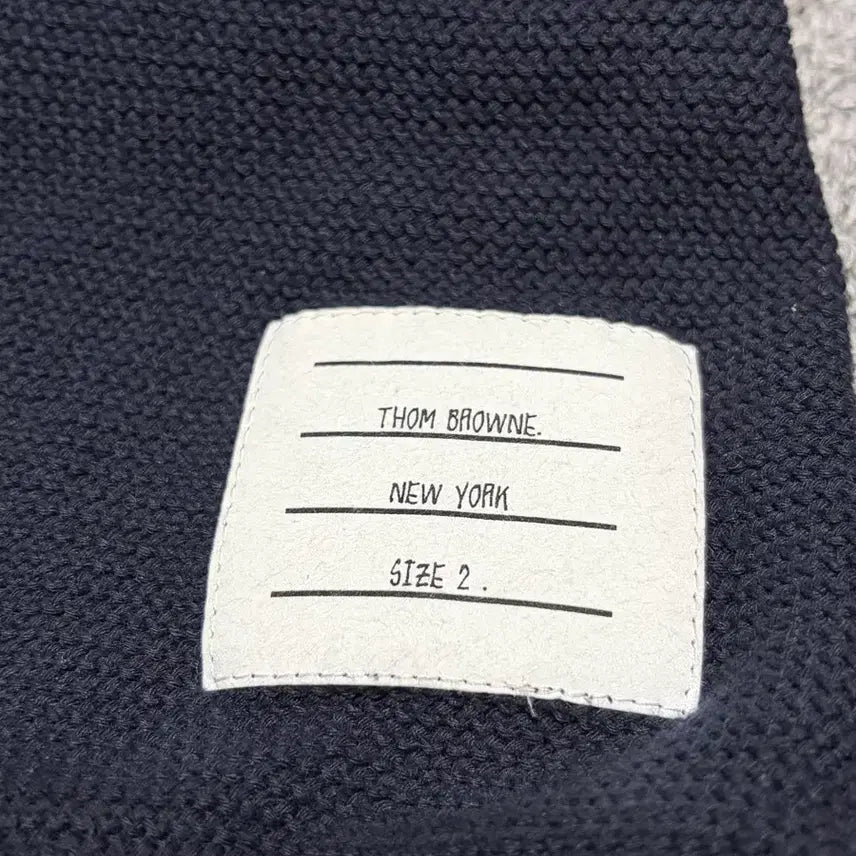 [BUNJANG] Thom Browne Open Ruffle Stitch Stripe Cardigan Size 2 / <오케이몰판,새상품급> 톰브라운 가디건 2사이즈