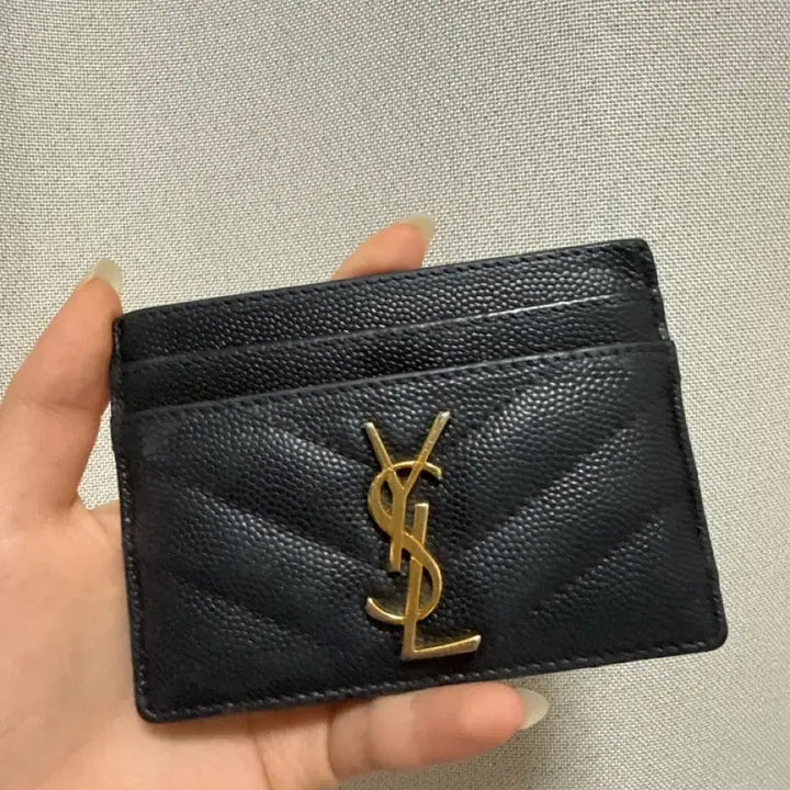 [BUNJANG] Saint Laurent Card Holder / 생로랑 카드지갑
