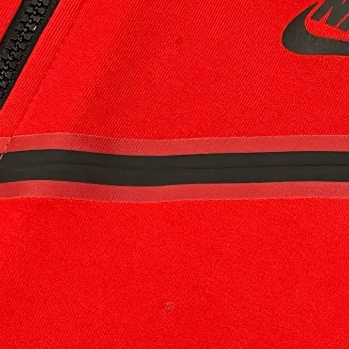[BUNJANG] Nike Tech Fleece Hoodie University Red / 나이키 테크플리스 유니버시티 레드