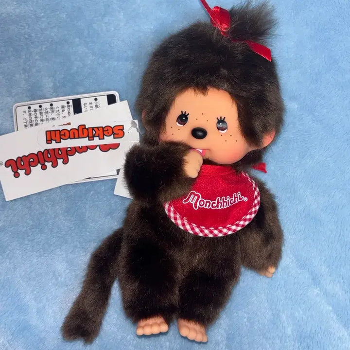 [BUNJANG] Monchhichi Premium Standard S Brown Girl Doll / 몬치치 프리미엄 스탠다드 s 여아 브라운걸