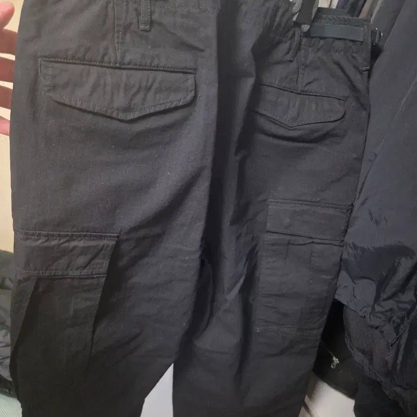 [BUNJANG] nanamica Cargo Pants Black Size 34 / 나나미카 카고팬츠 블랙색상 34사이즈
