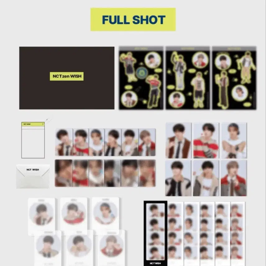 [BUNJANG] NCT WISH Membership Kit Bundle Set / 일괄) 엔시티 위시 멤버십 키트