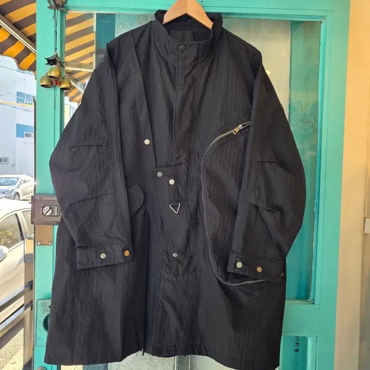 [BUNJANG] Bekoor 6 Black Oversized Field Jacket / 새옷 비쿨식스 Bekoor 6 블랙 야상 맥코트 F 빅사이즈 가능