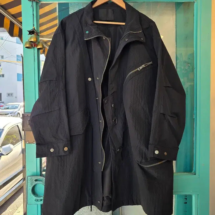 [BUNJANG] Bekoor 6 Black Oversized Field Jacket / 새옷 비쿨식스 Bekoor 6 블랙 야상 맥코트 F 빅사이즈 가능