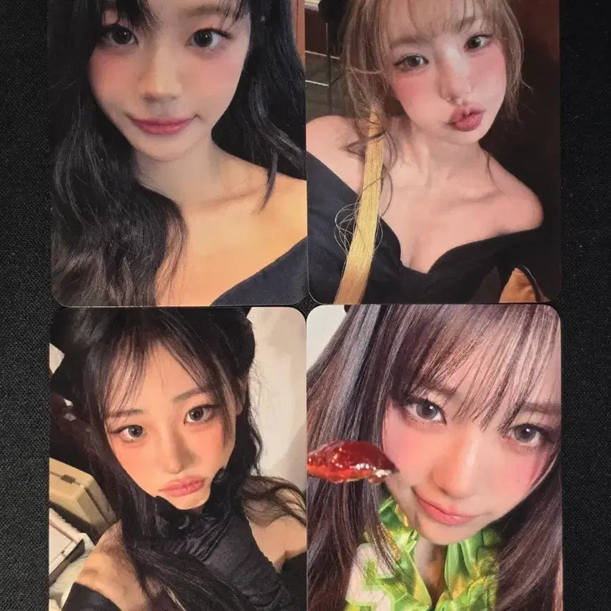 [BUNJANG] QWER Soundwave Lucky Draw Photocard Set (4EA) / QWER 사운드웨이브 특전 포카 1SET(4EA)