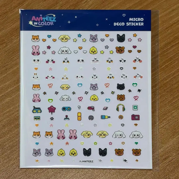 [BUNJANG] ATEEZ in COLOR Micro Deco Sticker Set (Yeosang Photocard Included) / 애니티즈 마이크로 데코 스티커 에이티즈 팝업