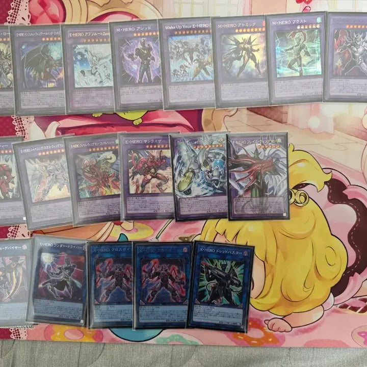 [BUNJANG] Yu-Gi-Oh! Japanese Hero Deck Source Secret Rare Cards / 유희왕 일판 히어로 시크작 소스