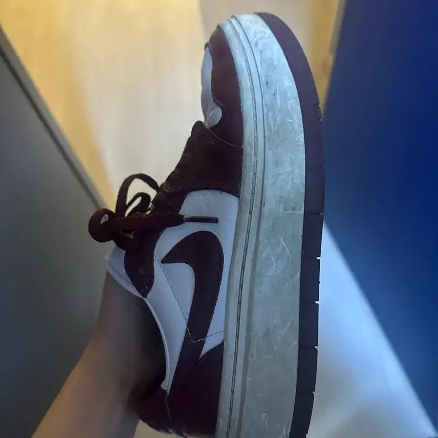 [BUNJANG] Air Jordan 1 Elevate Low Dark Beetroot Sneakers / 조던 1 엘리베이트 로우 다크 비트롯 235